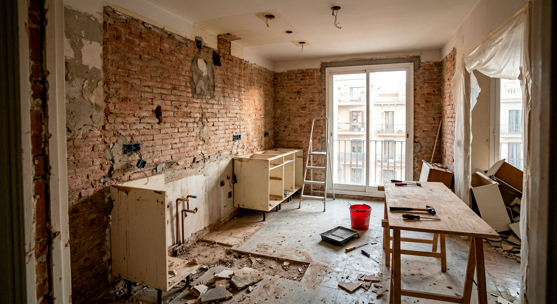 Antes — estado original del inmueble